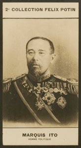 Hirobumi Marquis Ito, Politikacı by European Photographer