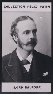 James-Arthur Balfour (1848) (s/b fotoğraf) by European Photographer
