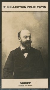 Jean-Baptiste-Fernand Dubief, Politikacı by European Photographer