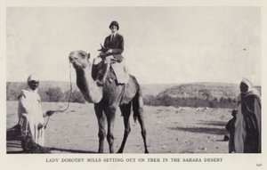 Lady Dorothy Mills, Sahra Çölü