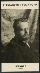 Leandre, Ressam (s/b fotoğraf) by European Photographer