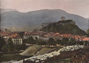 Lourdes, şehir ve kale by European Photographer
