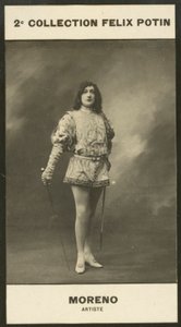 Lucie-Marie-Marguerite Moreno, Sanatçı by European Photographer