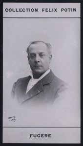 Lucien Fugere (1848) (s/b fotoğraf) by European Photographer