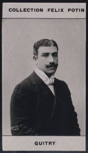 Lucien Guitry (1860) (s/b fotoğraf) by European Photographer