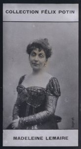Madeleine Lemaire (1845) (s/b fotoğraf) by European Photographer