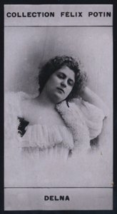 Marie Delna (1875) (s/b fotoğraf) by European Photographer