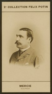 Marius-Jean-Antonin Mercie, Heykeltıraş by European Photographer