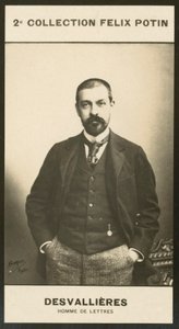Maurice Desvallieres, Harflerin Adamı by European Photographer