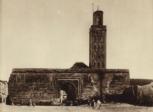 Meknes Camii (s/b fotoğraf) by European Photographer