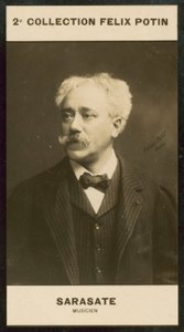 Pablo Martin Meliton de Sarasate, Müzisyen by European Photographer