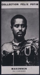 Ras Makonnen (1844) (s / b fotoğraf) by European Photographer