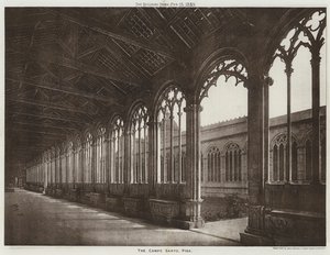 Campo Santo, Pisa (s/b fotoğraf) by European Photographer