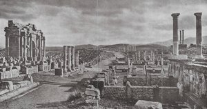 Timgad (s/b fotoğraf) by European Photographer