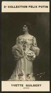 Yvette Guilbert, Sanatçı by European Photographer