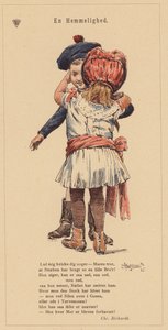 Fısıldanan bir sır (renkli lito) by European School