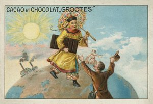 Grootes kakao ve çikolata reklamı