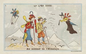 2000 yılında Himalayaların zirvesinde by European School
