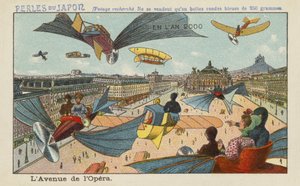 2000 yılında Avenue de lOpera, Paris by European School
