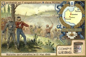 Calatafimi Savaşı, Sicilya, 15 Mayıs 1860 by European School