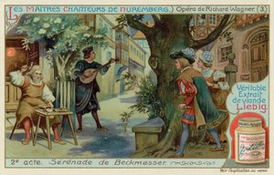 Beckmesser, Eva gibi giyinmiş Magdalena