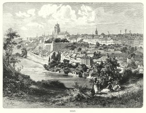 Bern (gravür) by European School