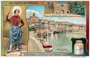 Boulogne (kromolitho) by European School