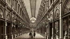 Brüksel: Galeries St Hubert (lito) by European School