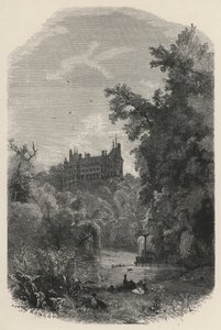 Chateau De Mouchy (gravür) by European School