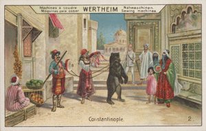 Konstantinopolis (chromolitho) by European School