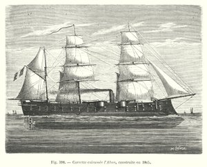 Zırhlı korvet Alma, 1865