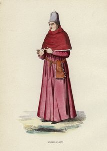 Sanat Doktoru (renkli gravür) by European School