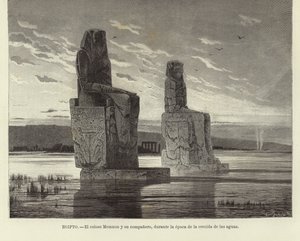 Mısır - Memnon Heykeli by European School