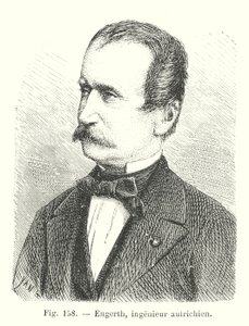 Engerth, mühendis engrichien (gravür) by European School