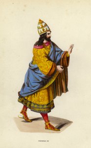 Frederic III (renkli gravür) by European School