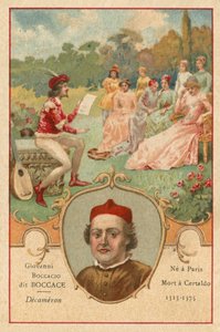 Giovanni Boccaccio, İtalyan yazar ve şair ve The Decameron