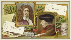 Gottfried Wilhelm Leibniz ve Desiderius Erasmus by European School