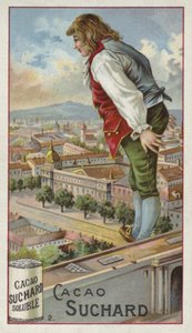 Gulliver, Lilliput şehrini keşfediyor by European School