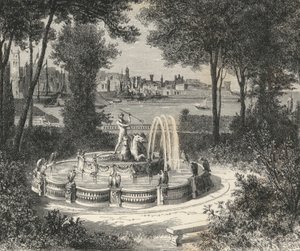 Jardins Doria (gravür) by European School