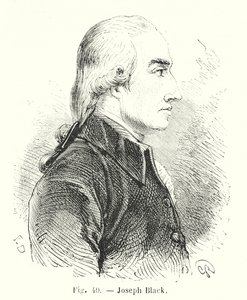 Joseph Black (gravür) by European School