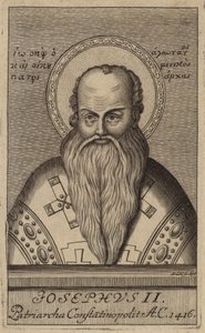 Joseph II, Konstantinopolis Patriği (gravür) by European School