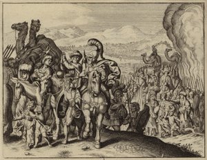 Joshua ve İsrailliler Ürdün Nehri