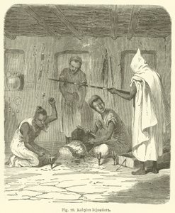 Kabyle kuyumcular (gravür) by European School