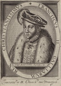 Fransa Kralı II. Francis (gravür) by European School