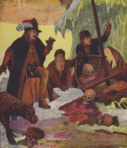 Klaus Störtebeker (renkli taş baskı) by European School