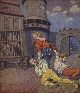 Klaus Störtebeker (renkli taş baskı) by European School