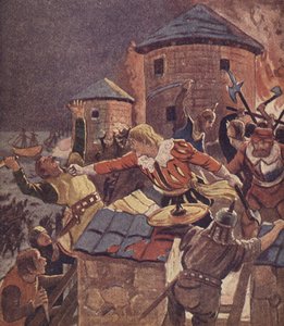 Klaus Störtebeker (renkli taş baskı) by European School