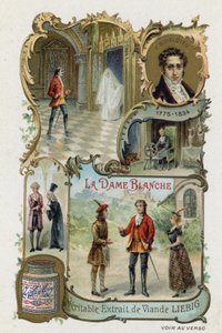La Dame Blanche, Francois-Adrien Boieldieu by European School