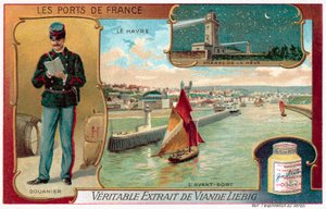 Le Havre (kromolito) by European School