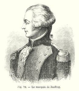 Marquis de Jouffroy (gravür) by European School